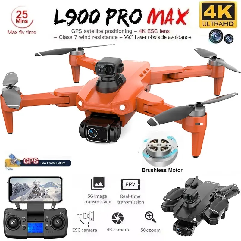 Rc Helicopter Case - Drone GPS L900 Pro MAX 4K