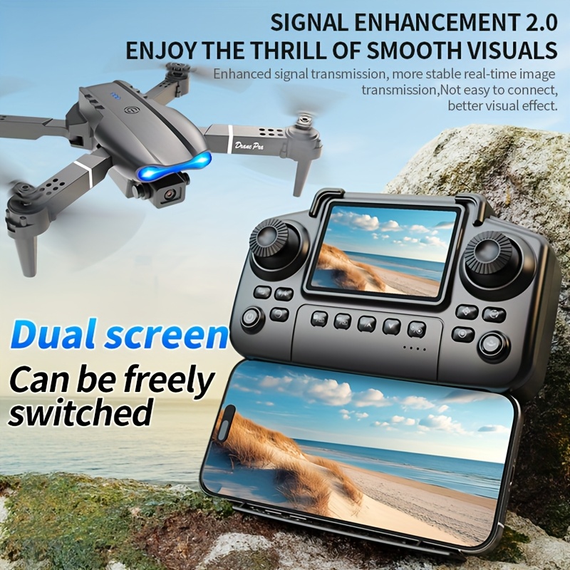 Drone pliable E99 PRO MAX amél - Rc Helicopter Case avis et prix